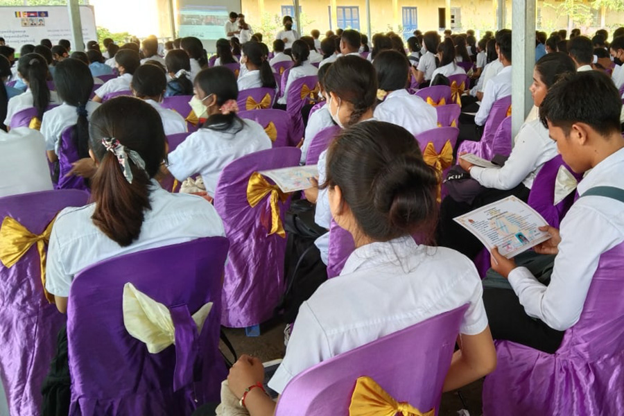 Graduation at Borset Kampong Speu June 2022