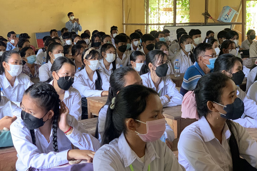 Graduation at Slaku High School June 2022